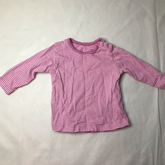5/$25 MARKS & SPENCER long sleeved striped shirt - Picture 1 of 3